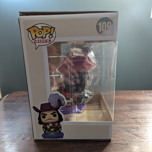 Funko Pop Captain Hook NIP - Picture 7 of 8